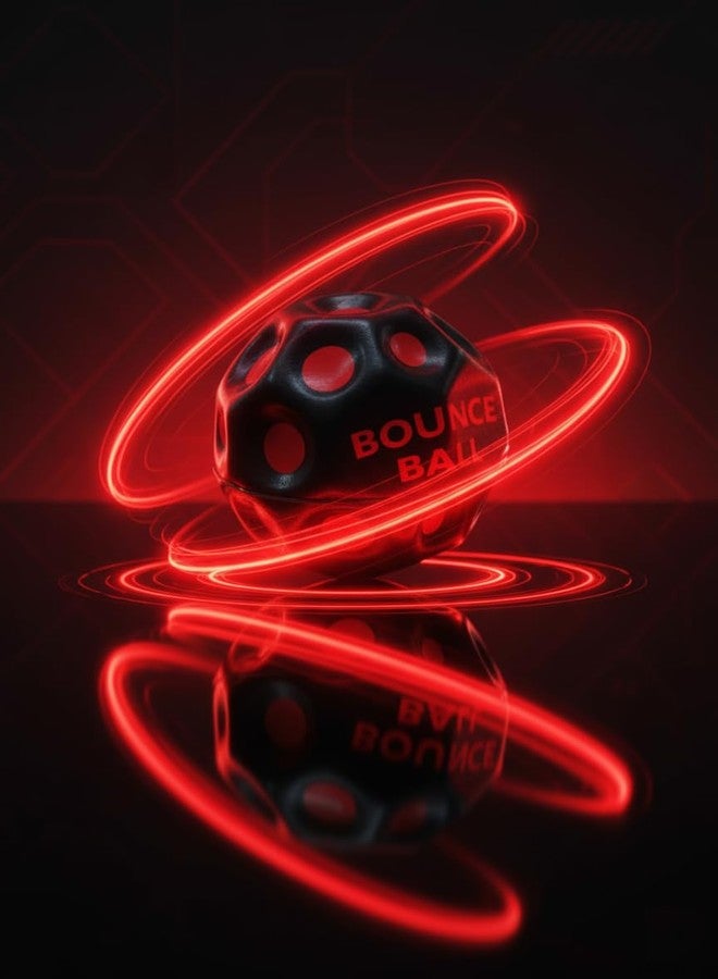 ZXFATIR Super Bounce Moon Ball 2-Pack - High-Bouncing Sensory Foam Balls for Kids & Adults - Durable Crater Design for Easy Grip & Pop Sound - Perfect for Outdoor Play, Party Favors & Backyard Games - Image 4